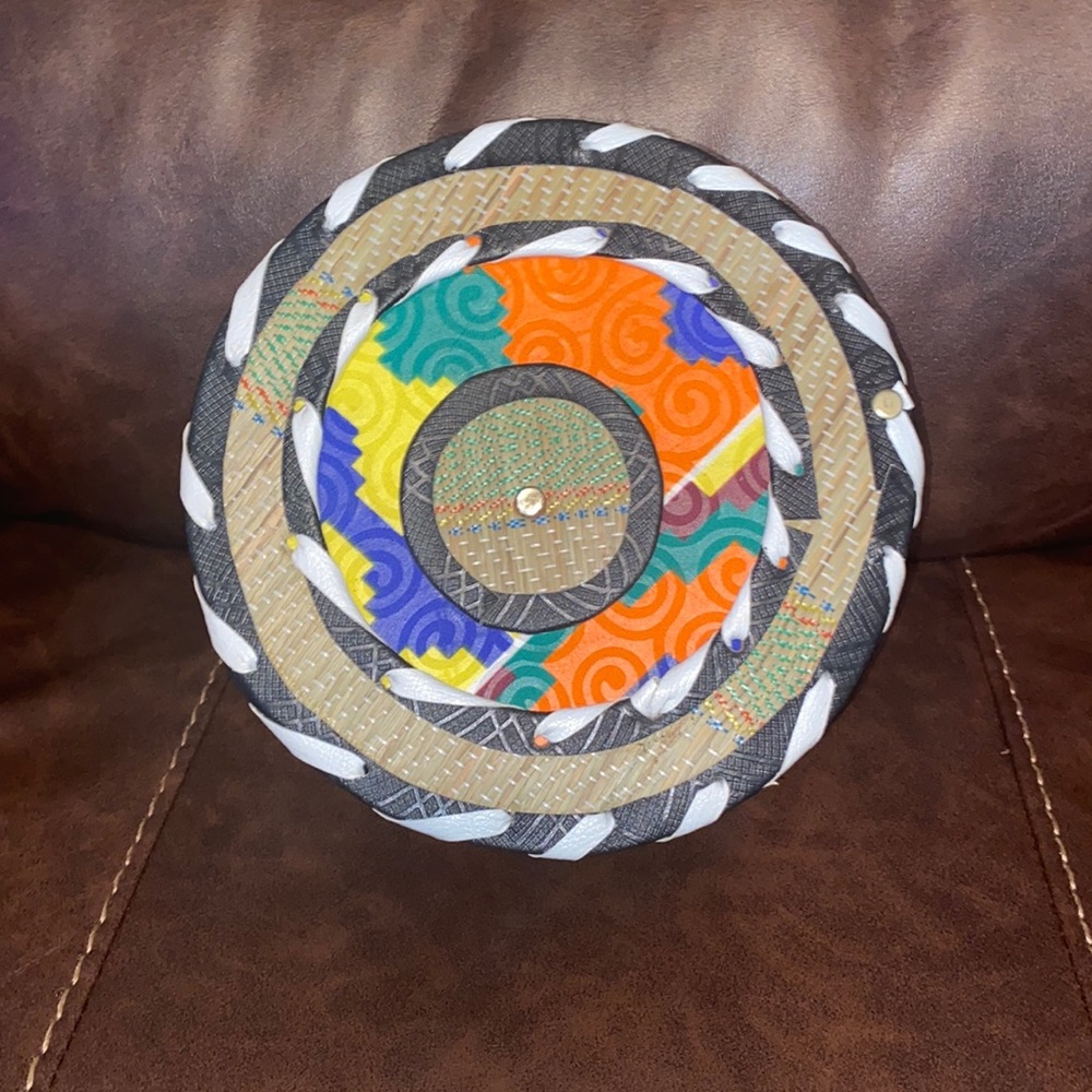 African print shoulder bag